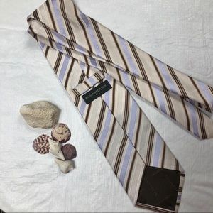 Banana Republic Blue / Cream Striped Tie